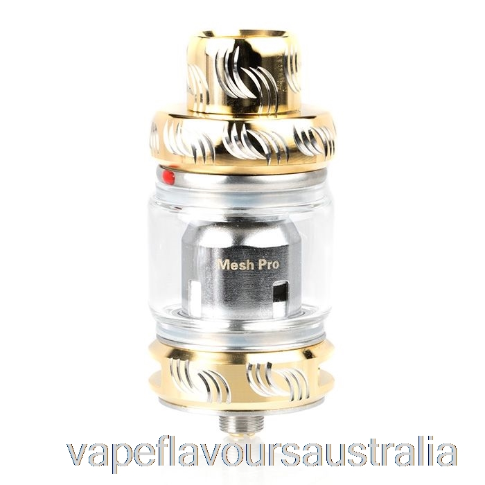Vape Flavours Australia FreeMax Mesh Pro Sub-Ohm Tank Metal Gold